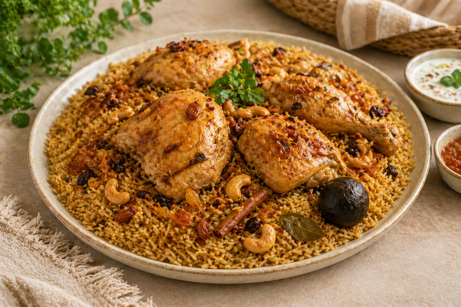 طبق كبسة من سُفرة