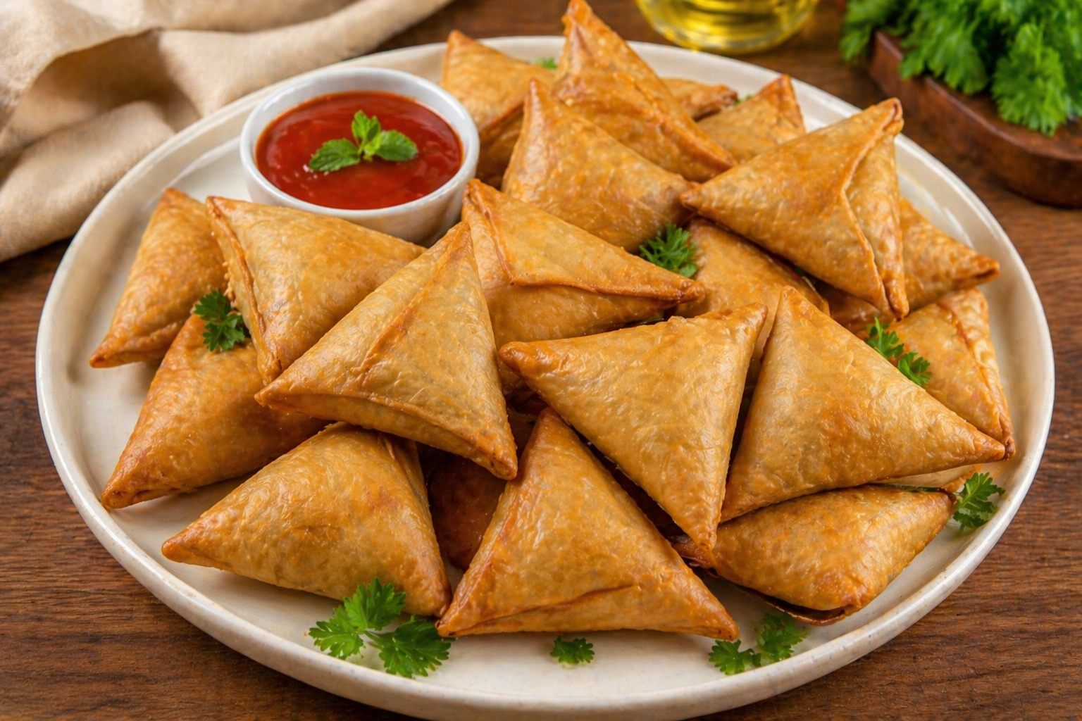 سمبوسة منزلية