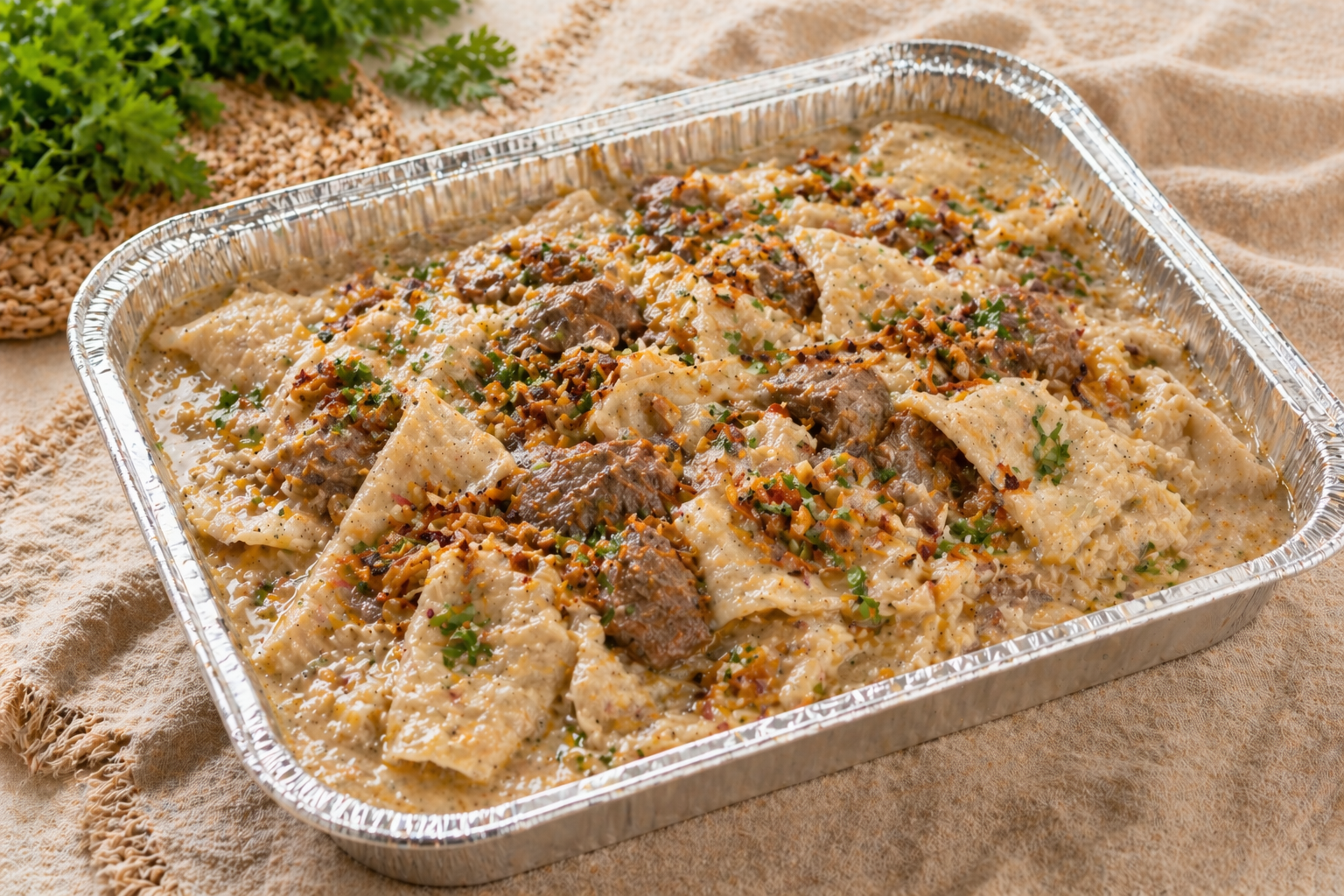 طبق شعبي منزلي